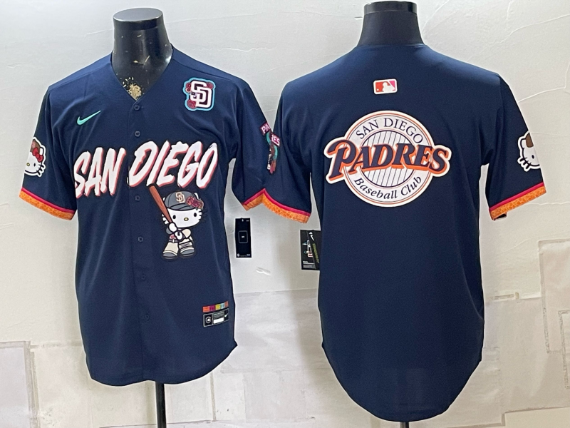 Men San Diego Padres blank blue Nike 2026 MLB Jersey 0828001321